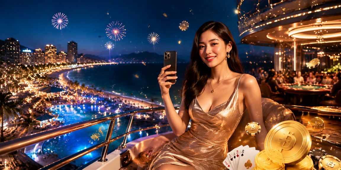 Khách tham gia chơi bài tại bãi biển Nha Trang